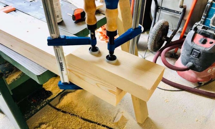 Fabrication de colonnes et poutres en bois - La Roche-sur-Foron - BRIGADE DU BÂTIMENT