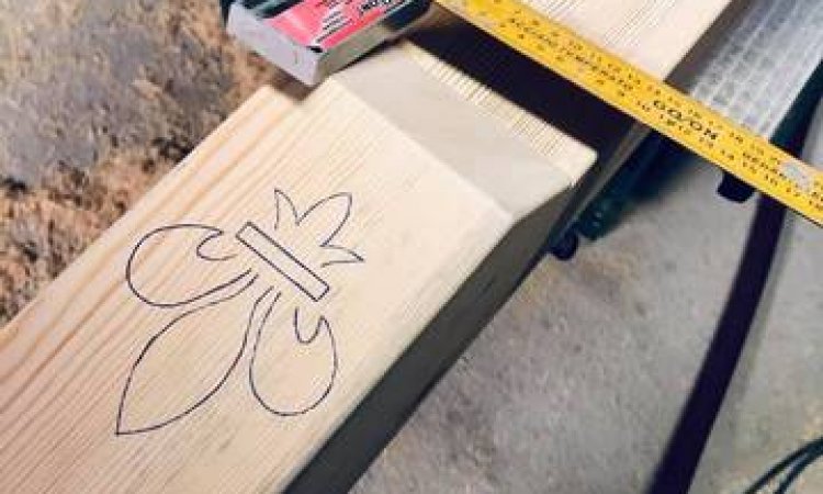 Fabrication de colonnes et poutres en bois - La Roche-sur-Foron - BRIGADE DU BÂTIMENT